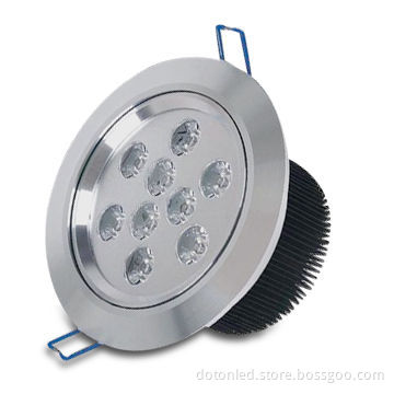 9 x 1W LED Ceiling Light with 110 to 240V AC Voltage and 50 to 60Hz Frequency
